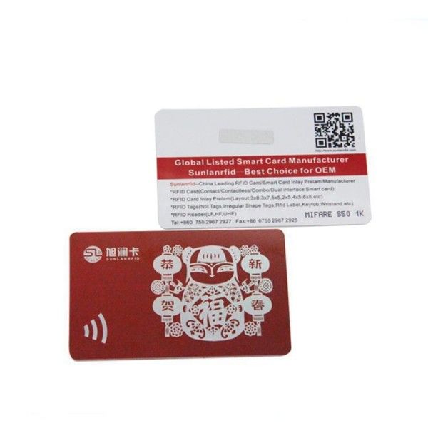PVC Loyalty VIP Card with ICODE SLI-L