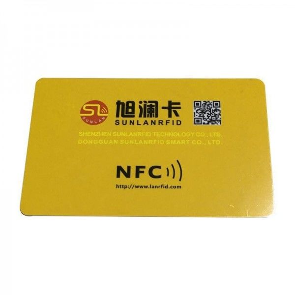 NFC Smart Card with ST25TN01 Chip