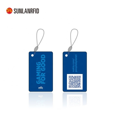 The Newest Smart Crystal Card / Rfid PET NFC Key Fob Epoxy Rfid Card Epoxy Rfid Tag with QR Code