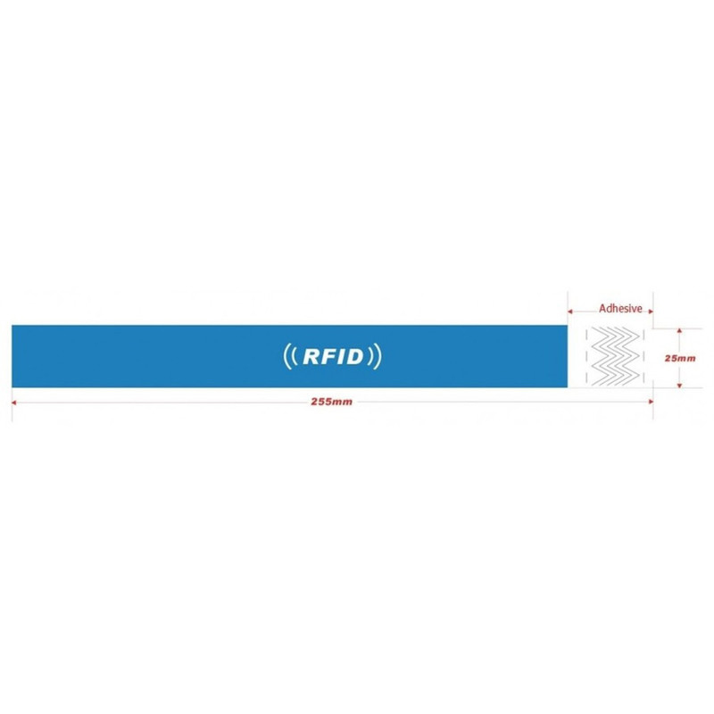 Disposable Tyvek Wristband- RFID 13.56MHz