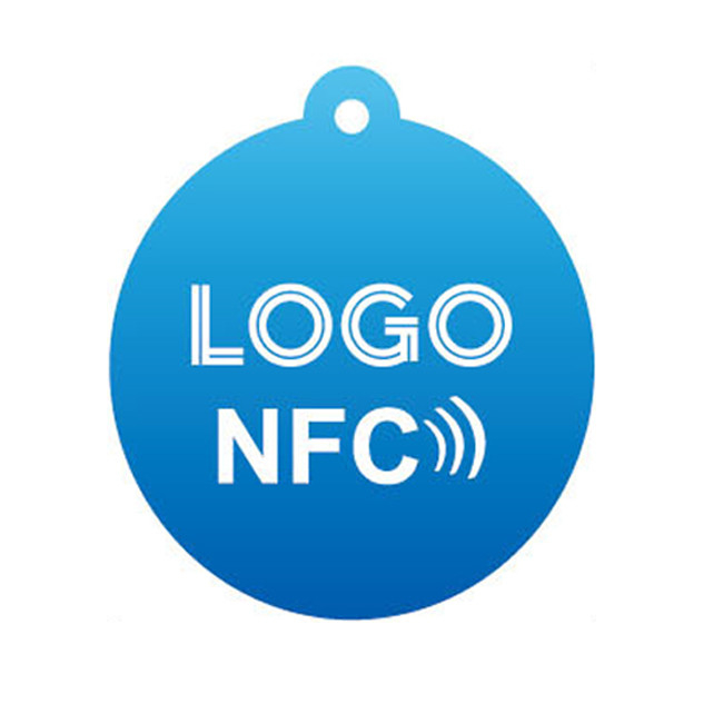 NFC Tag PVC Key Tag with Customized logo