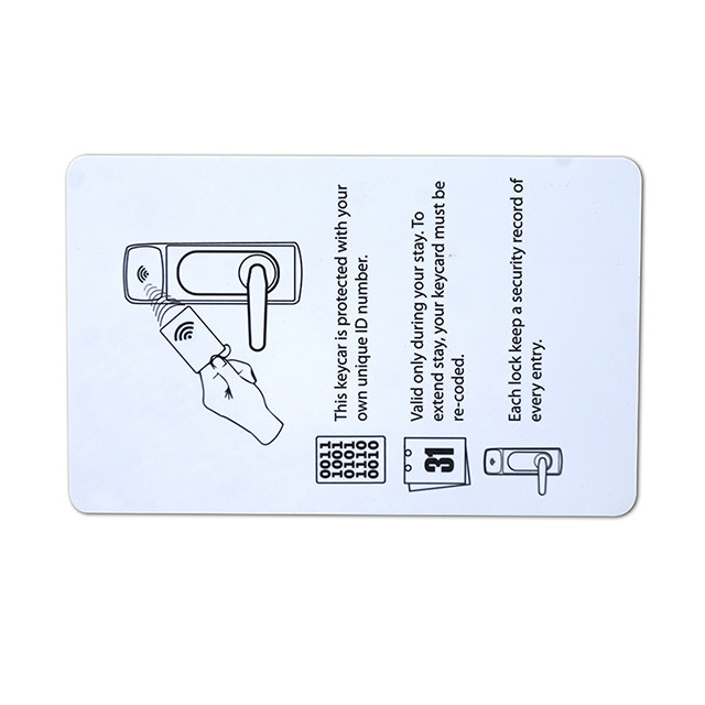 Free Sample Custom Printable Double printing PVC blank staff employee school students id card